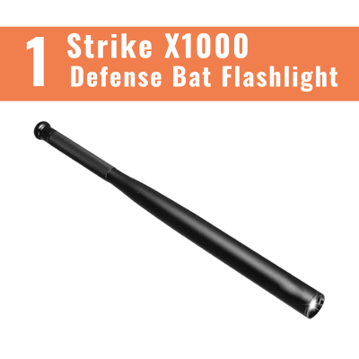 Load image into Gallery viewer, Strike X1000 Defense Bat Flashlight
