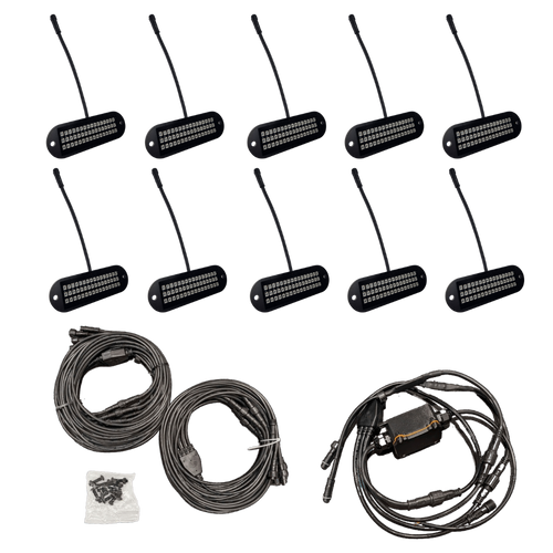 R1 Industries XL LED Rock Lights (10-Pod)