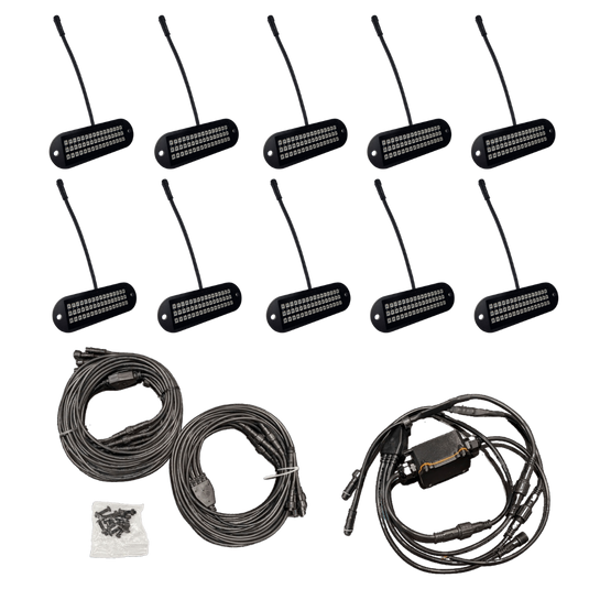 R1 Industries XL LED Rock Lights (10-Pod)