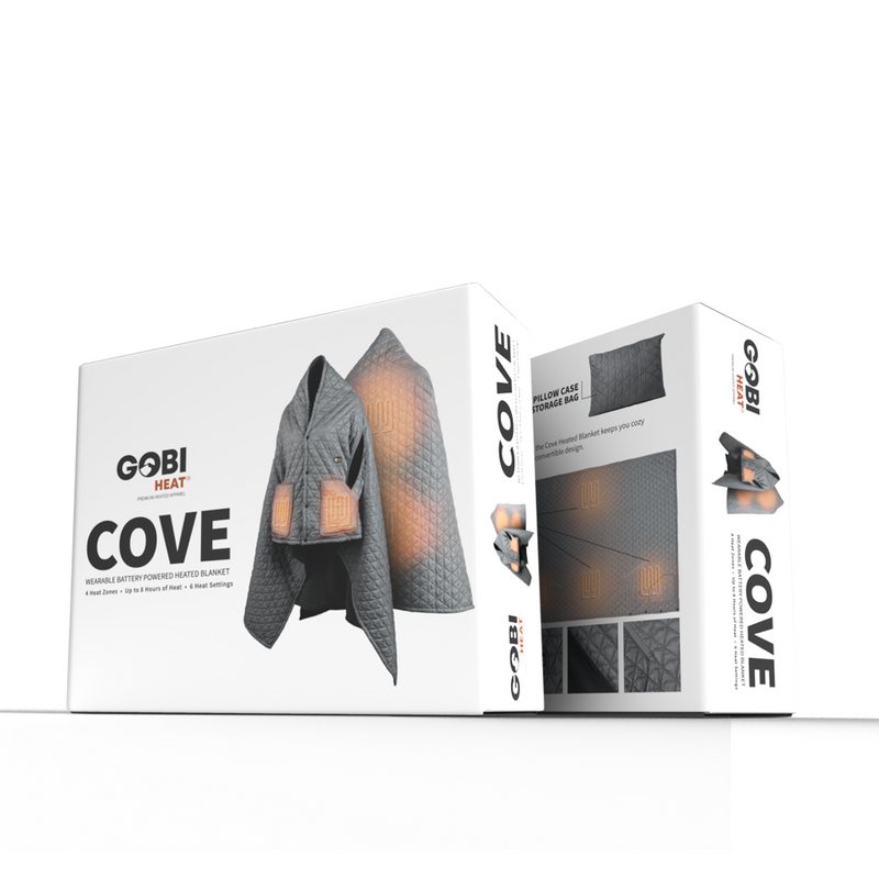 Load image into Gallery viewer, Cove Heated Portable Blanket - with Dual Control
