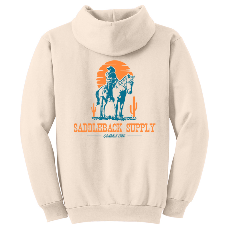 Load image into Gallery viewer, Cowboy &amp; Trusty Steed Hoodie
