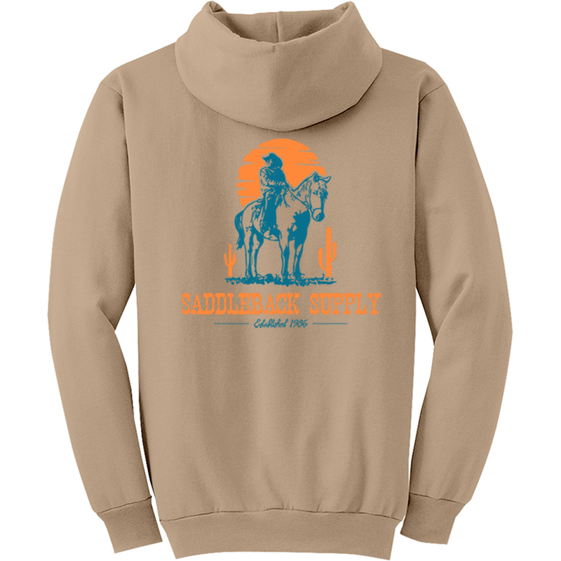 Load image into Gallery viewer, Cowboy &amp; Trusty Steed Hoodie
