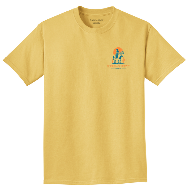 Load image into Gallery viewer, Cowboy &amp; Trusty Steed Pigment Tee
