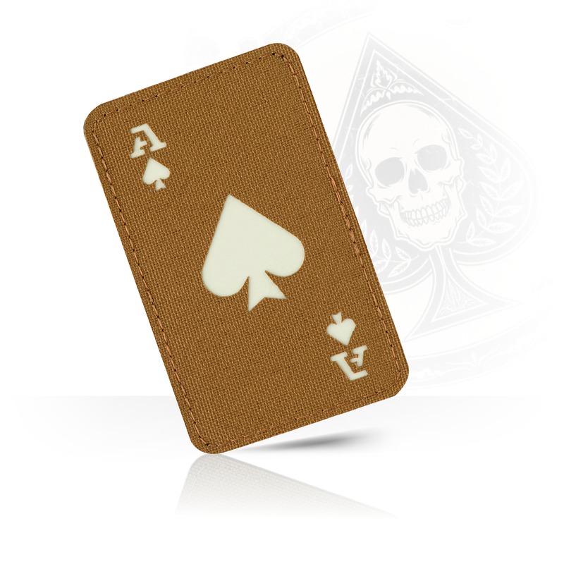 Load image into Gallery viewer, M-Tac patch Ace of Spades Laser Cut
