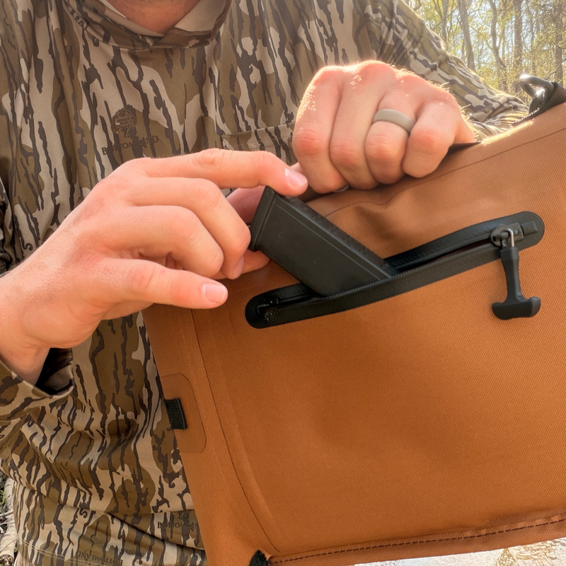 Load image into Gallery viewer, Waterproof Floating Pistol Bag - Coyote Brown
