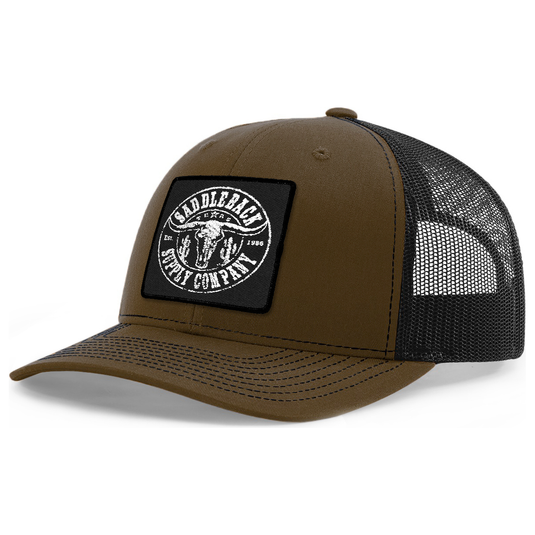 Desert Skull Patch Snapback