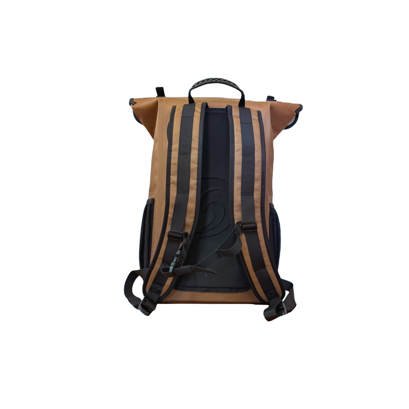 Load image into Gallery viewer, [PRE-ORDER] Waterproof Floating Backpack Dry Bag - Coyote Brown [Restocking in July 2026]
