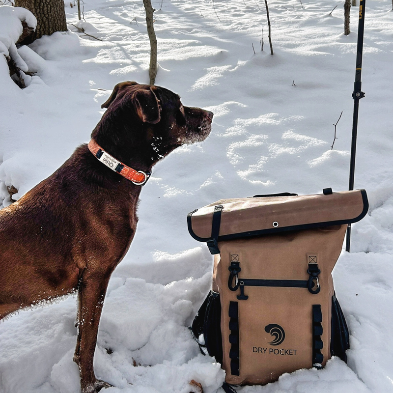 Load image into Gallery viewer, [PRE-ORDER] Waterproof Floating Backpack Dry Bag - Coyote Brown [Restocking in July 2026]
