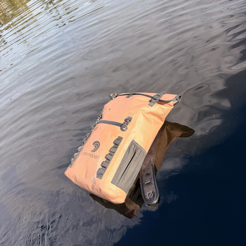 Load image into Gallery viewer, [PRE-ORDER] Waterproof Floating Backpack Dry Bag - Coyote Brown [Restocking in July 2026]
