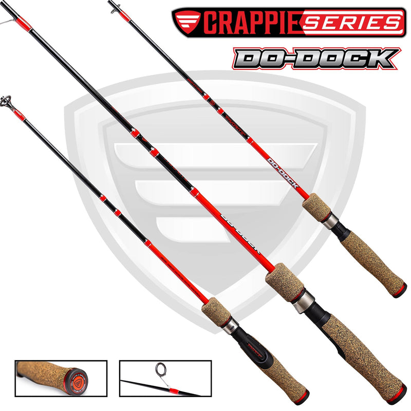 Load image into Gallery viewer, Do Dock Snub Nose Crappie Spinning Rod
