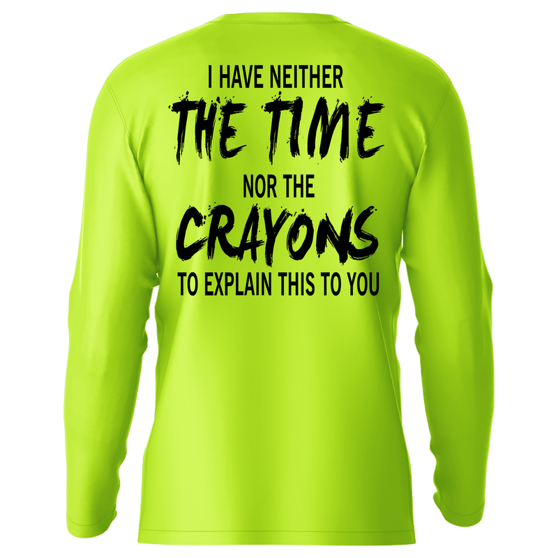 Load image into Gallery viewer, Crayons - Hi-Visibility UPF 50 Long Sleeve Sun Shirt
