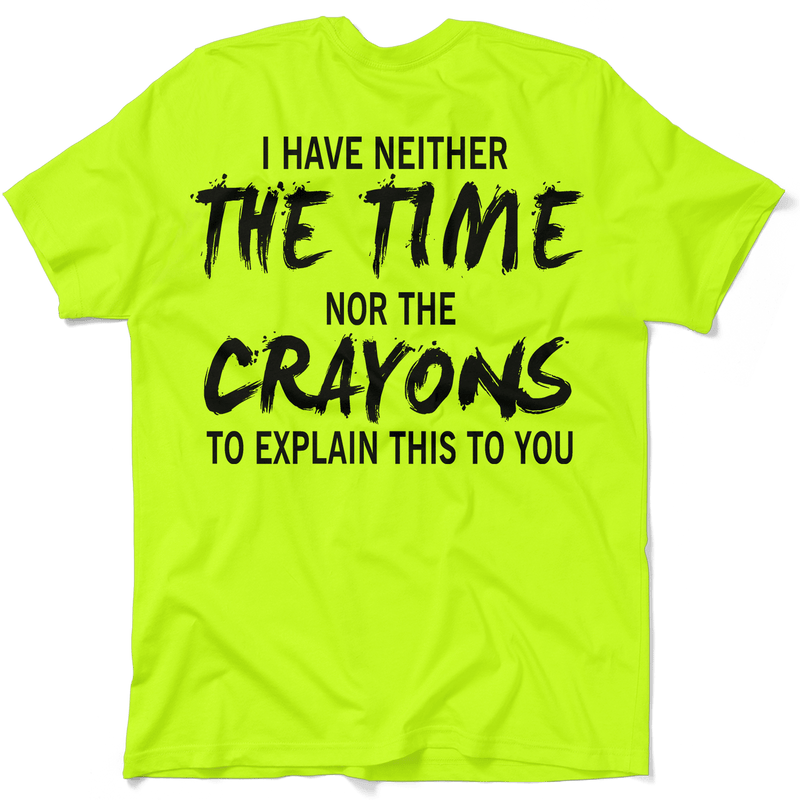 Load image into Gallery viewer, Crayons - Safety Yellow T-Shirt
