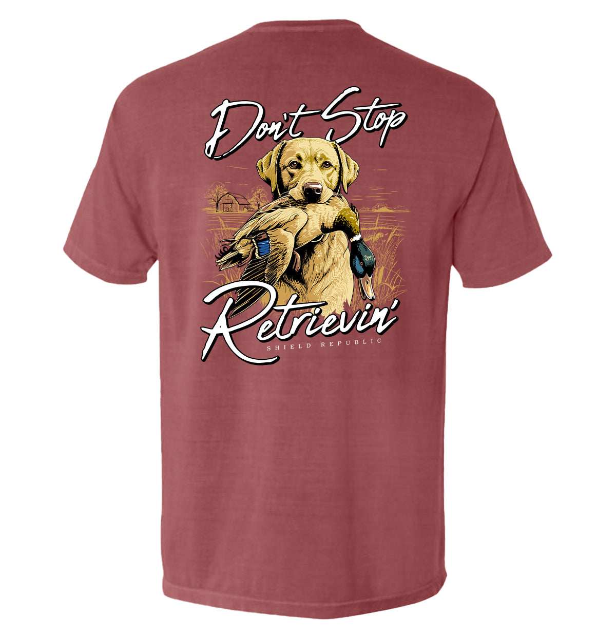 Don't Stop Retrievin Yellow Lab - Skoutley Outdoors LLC
