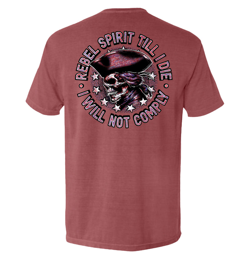 Load image into Gallery viewer, Rebel Spirit Till I Die I Will Not Comply
