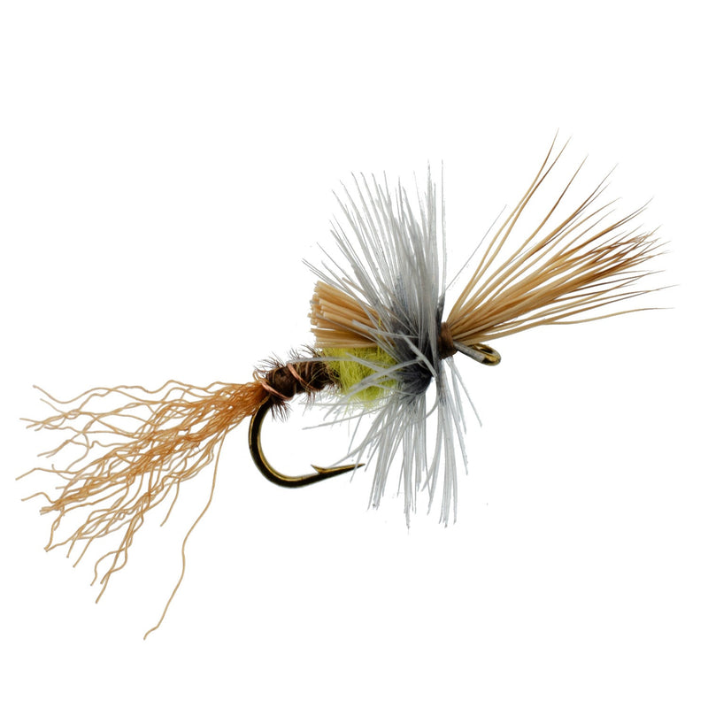 Load image into Gallery viewer, 3 Pack Pale Morning Dun PMD Cripple Mayfly  Hook Size 18
