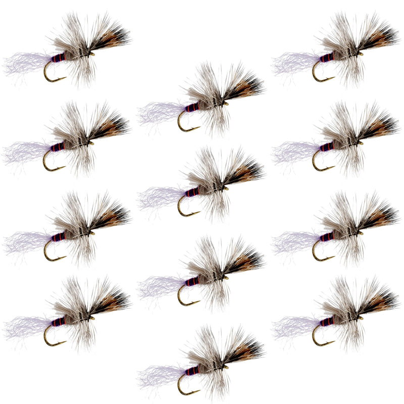 Load image into Gallery viewer, Purple Haze Cripple Mayfly  12 Flies Hook Size 14

