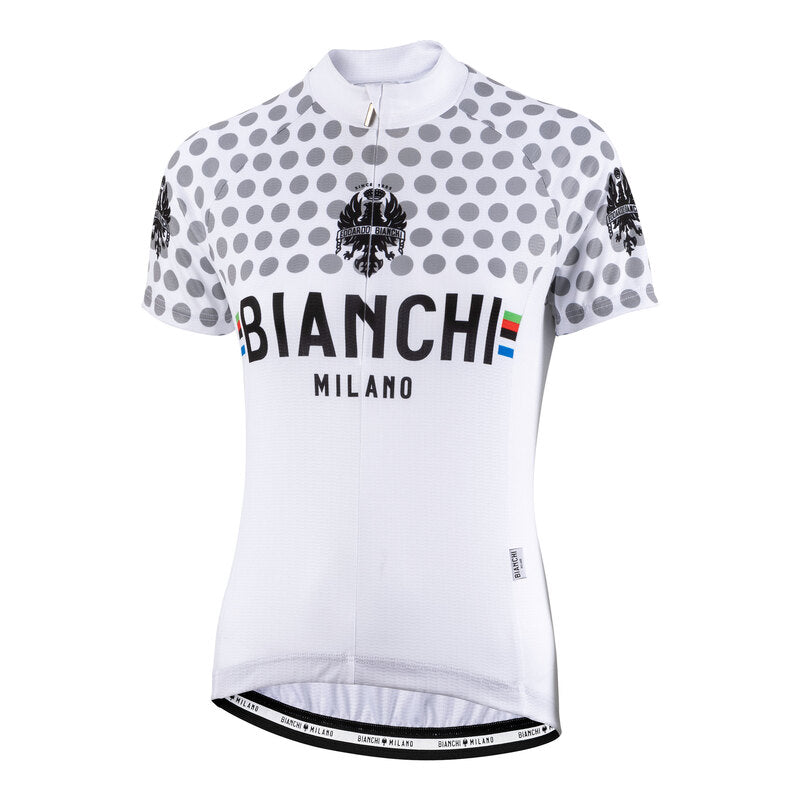 Load image into Gallery viewer, Bianchi Milano Sosio Women&#39;s Cycling Jersey (White) Small
