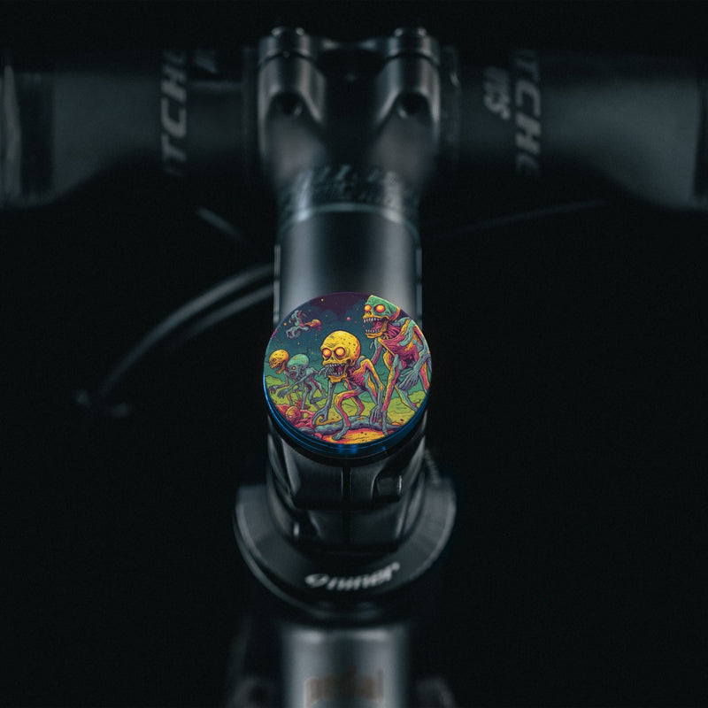 Load image into Gallery viewer, Astro Creep - Shapeshifter Bike Stem Cap

