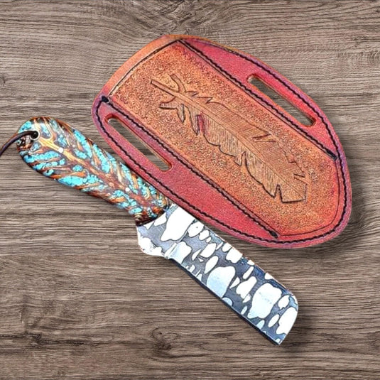 Bull Cutter - Custom Handmade 8-Inch J2 Steel Knife