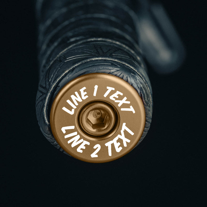 Load image into Gallery viewer, You Say It Best - Custom Text Bicycle Bar End Plugs

