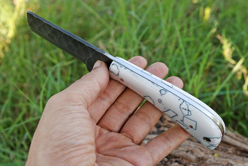 Custom Handmade Cowboy Bull Cutter Knives – 4