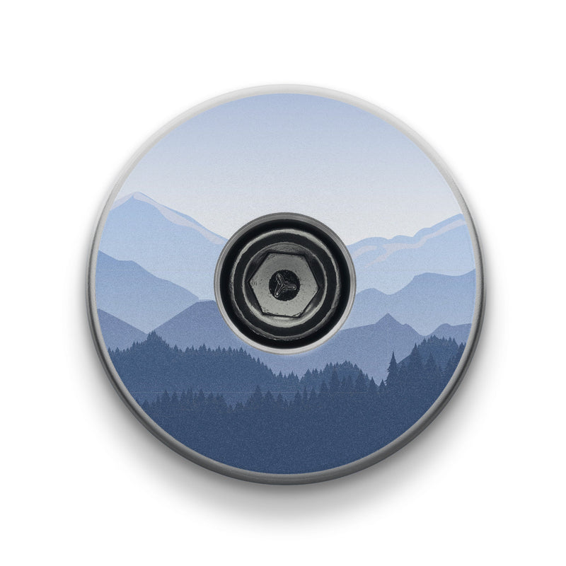 Load image into Gallery viewer, Draw Me A Map On The Ridge Custom Bicycle Headset Cap
