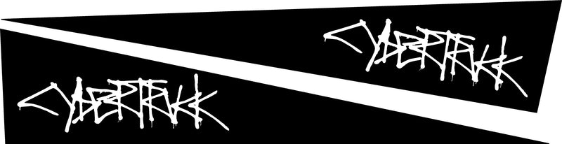 Load image into Gallery viewer, Cybertruck Logo Bedside Panel Decals For The 2023-2026 Tesla Cybertruck (x2)
