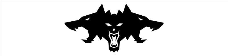 Load image into Gallery viewer, Cyberbeast Logo Tailgate Decals For The 2023-2026 Tesla Cybertruck
