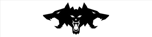 Cyberbeast Logo Tailgate Decals For The 2023-2026 Tesla Cybertruck
