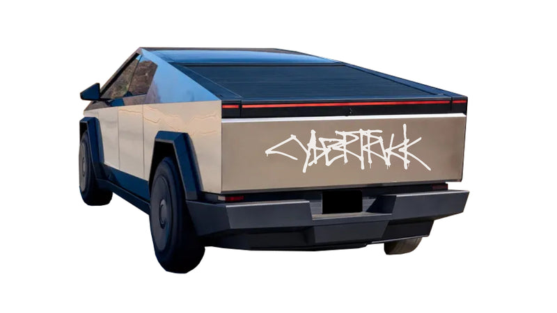 Load image into Gallery viewer, Cybertruck Logo Tailgate Decals For The 2023-2026 Tesla Cybertruck

