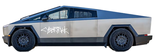 Cybertruck Door Decals For The 2023-2026 Tesla Cybertruck (x2)