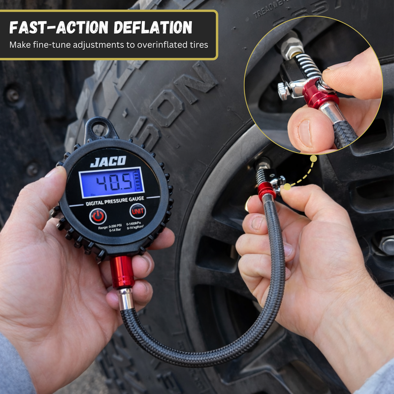 Load image into Gallery viewer, ElitePro-X Digital Tire Pressure Gauge with Lightning™ Chuck
