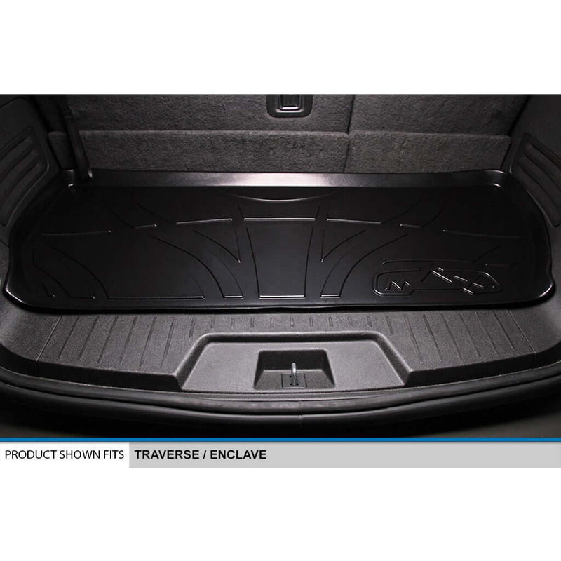 Load image into Gallery viewer, SMARTLINER Custom Fit Floor Liners For Traverse/Enclave/Acadia/Outlook (with 2nd Row Bench Seat)
