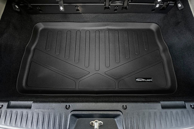 Load image into Gallery viewer, Smart Trim™ Custom Fit Floor Liners For 2013-2020 with 2nd Row Bench Seat and No Super Console
