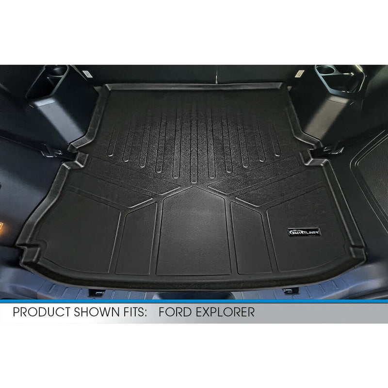 Load image into Gallery viewer, SMARTLINER Custom Fit Floor Liners For 2017-2019 Ford Explorer with 2nd Row Center Console
