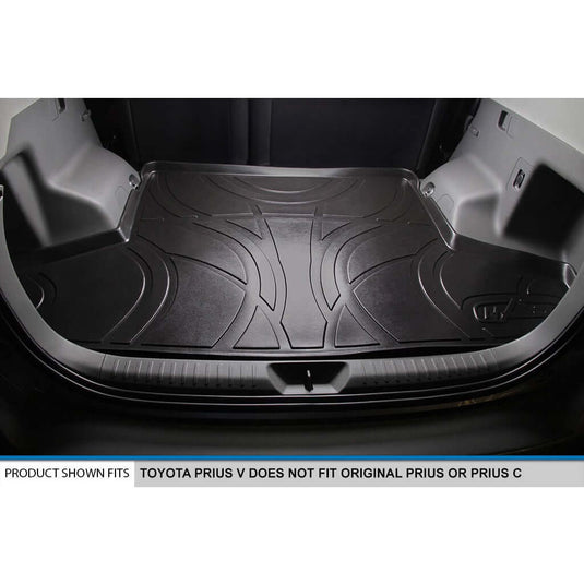 SMARTLINER Custom Fit Floor Liners For 2012-2017 Toyota Prius V