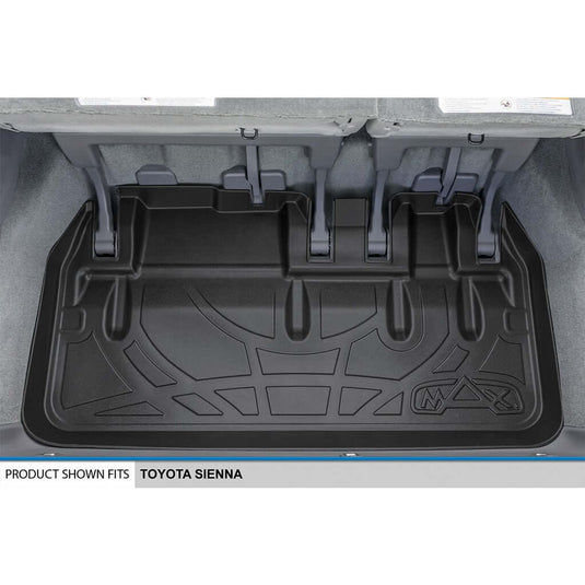 Smart Trim™ Custom Fit Floor Liners For 2011 2012 Toyota Sienna 7 Passenger Model