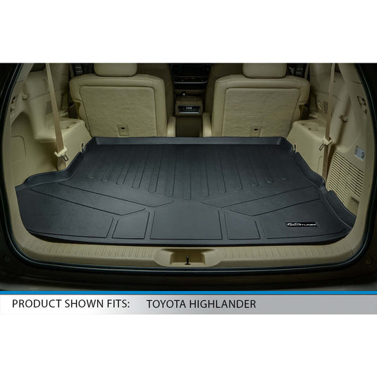 SMARTLINER Custom Fit Floor Liners For 2014-2019 Toyota Highlander (with 2nd Row Bench Seat)