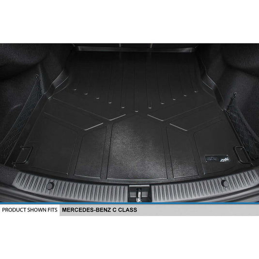 Smart Trim™ Custom Fit Floor Liners For 2015-2021 Mercedes Benz C Class Sedan (No Hybrid Models)