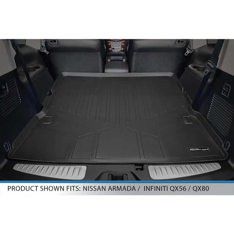 Load image into Gallery viewer, SMARTLINER Custom Fit Floor Liners For 17 18 Armada/11 13 Infiniti QX56/2014 2018 QX80
