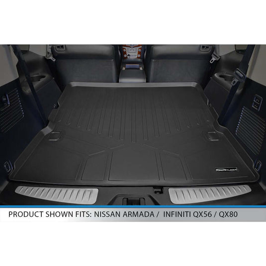 SMARTLINER Custom Fit Floor Liners For 17-18 Armada / 11-13 Infiniti QX56 / 2014-2018 QX80