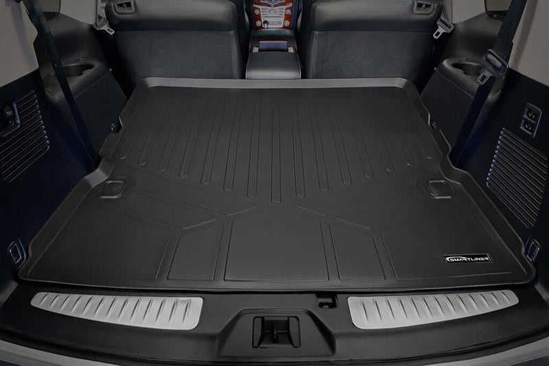 Load image into Gallery viewer, SMARTLINER Custom Fit Floor Liners For 2019-2024 Infiniti QX80 and 2019-2024 Nissan Armada No Bucket Seats &amp; Center Console Only
