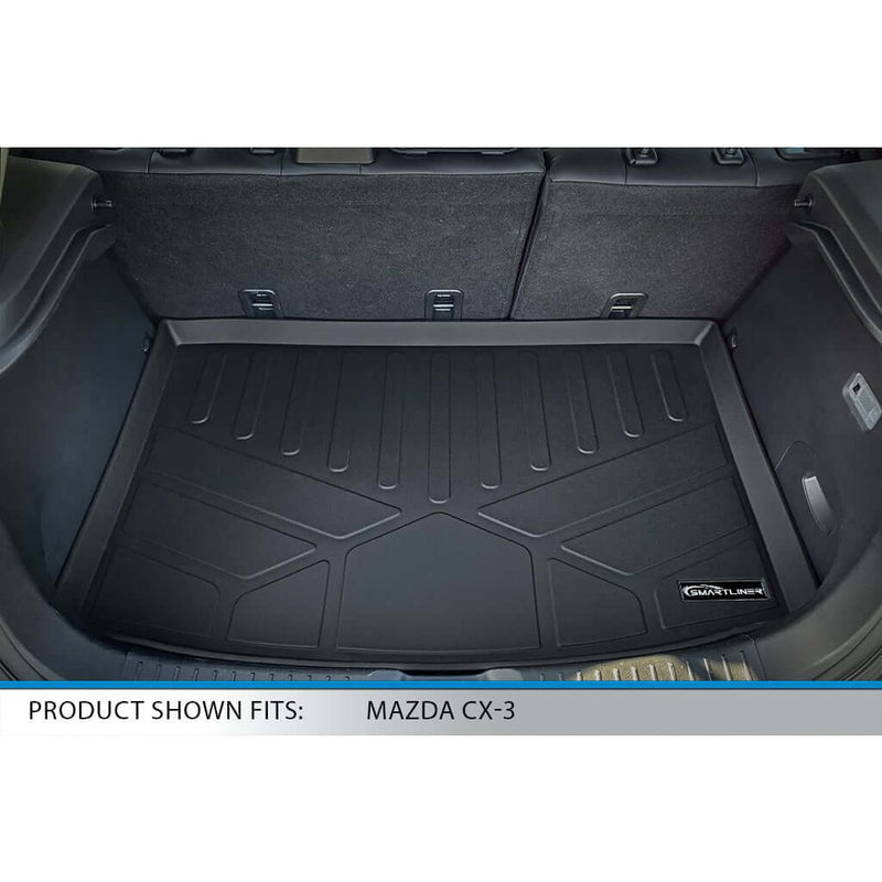 Load image into Gallery viewer, SMARTLINER Custom Fit Floor Liners For 2016-2021 Mazda CX-3 With Cargo Tray
