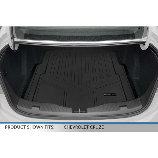 SMARTLINER Custom Fit Floor Liners For 2016-2020 Chevrolet Cruze Sedan with Spare Tire