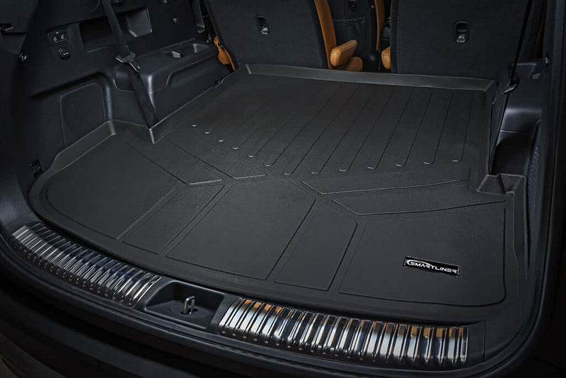 Load image into Gallery viewer, SMARTLINER AUTO™ Custom Fit Floor Liners For 2020-2025 Kia Telluride with 2nd Row Bucket Seat No Center Console with in between Coverage
