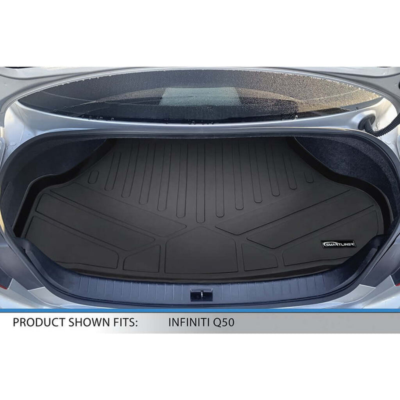 Load image into Gallery viewer, SMARTLINER Custom Fit Floor Liners For 2018-2025 Infiniti Q50 (With Spare Tire)
