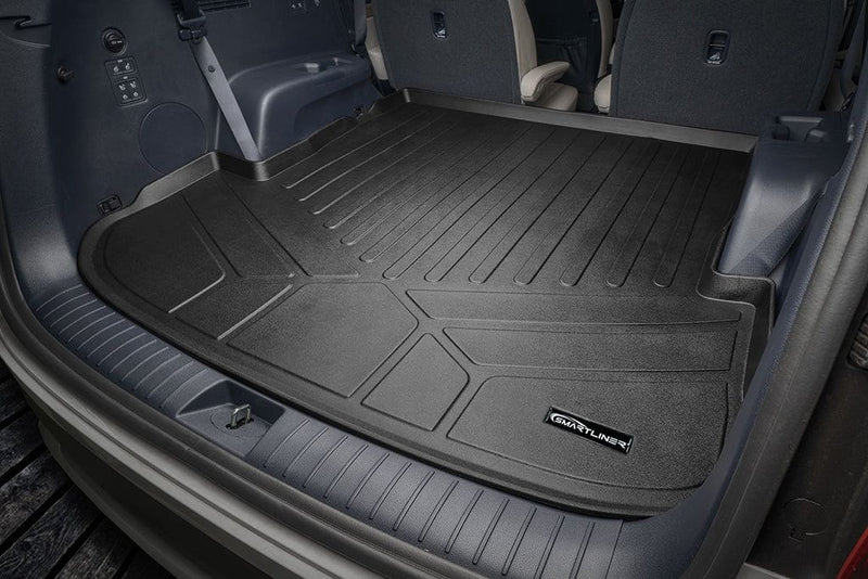 Load image into Gallery viewer, SMARTLINER AUTO™ Custom Fit Floor Liners For 2020-2025 Hyundai Palisade with 2nd Row Bucket Seat No Center Console with in between Coverage
