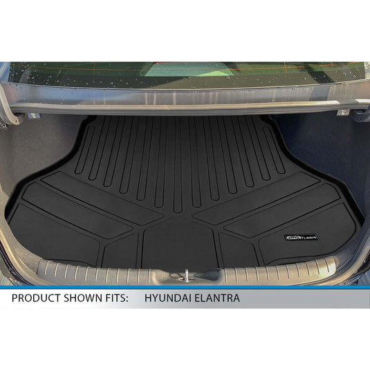 SMARTLINER Custom Fit Floor Liners For 2021-2025 Hyundai Elantra (No GT Models) Automatic Transmission
