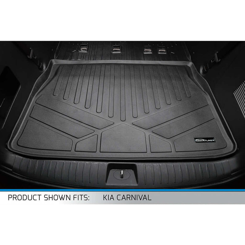 Load image into Gallery viewer, SMARTLINER Custom Fit Floor Liners For 2022-2025 Kia Carnival (7 Passenger Models Without 2nd Row VIP Seats)
