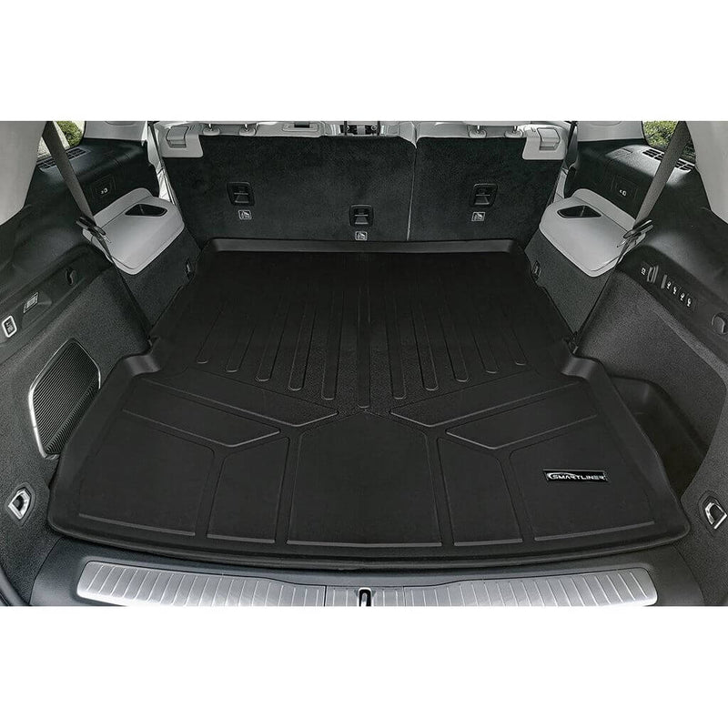 Load image into Gallery viewer, SMARTLINER Custom Fit Floor Liners For 2021-2025 Jeep Grand Cherokee L w/ 2nd Row Bench Seat
